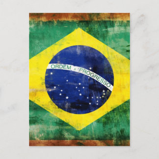 ブラジル旧国旗 ポストカード