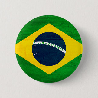 ブラジル木旗 缶バッジ
