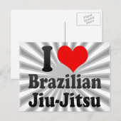 ブラジル柔術が大好き ポストカード (正面/裏面)