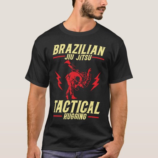 ブラジル柔術の実戦術柔術 Tシャツ (正面)