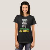 ブラジル柔術の実組みコアラ Tシャツ (正面フル)