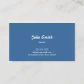 ブラジル柔術アカデミーブラックベルトマスター 名刺 (裏面)