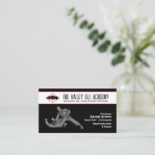 ブラジル柔術アカデミー&インストラクター 名刺 (スタンド正面)