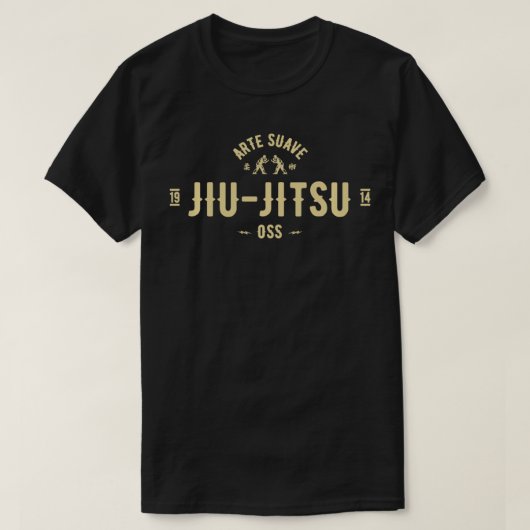 ブラジル柔術アルテスアヴェOss BJJ t Tシャツ (デザイン正面)