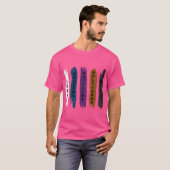 ブラジル柔術ギフト保転がズ黒帯 Tシャツ (正面フル)