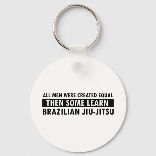 ブラジル柔術デザイン キーホルダー (正面)