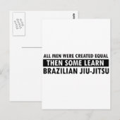 ブラジル柔術デザイン ポストカード (正面/裏面)