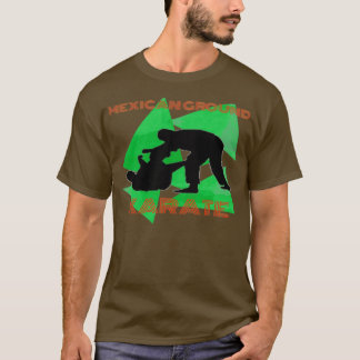 ブラジル柔術メキシコ地上空手BJJ Tシャツ