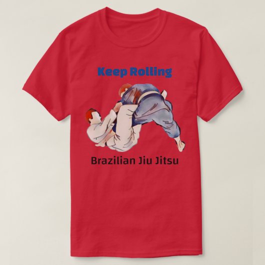 ブラジル柔術保のBJJ 1 Tシャツ (デザイン正面)