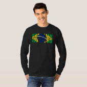 ブラジル柔術国旗3 BJJ Tシャツ (正面フル)