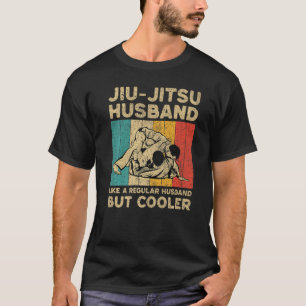 ブラジル柔術夫ヴィンテージBJJ柔術 Tシャツ