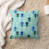 ブラジル柔術柔術BJJパターン クッション (ブランケット)