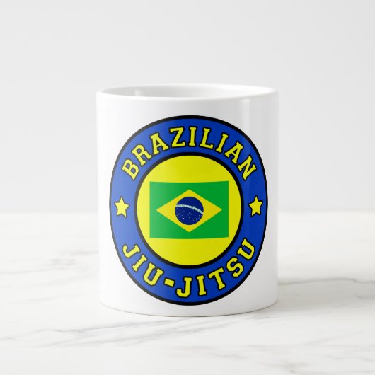 ブラジル柔術 ジャンボコーヒーマグカップ (正面)