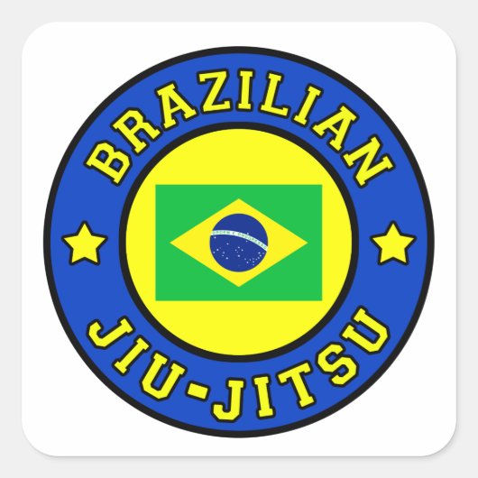ブラジル柔術 スクエアシール (正面)