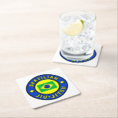 ブラジル柔術 スクエアペーパーコースター (インサイチュ)