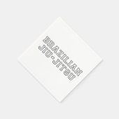 ブラジル柔術 スタンダードカクテルナプキン (角)