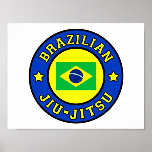 ブラジル柔術 ポスター (正面)