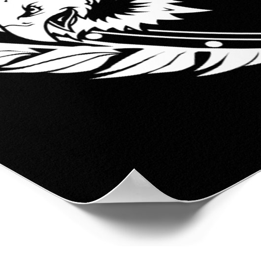 ブラジル柔術 ポスター (角)