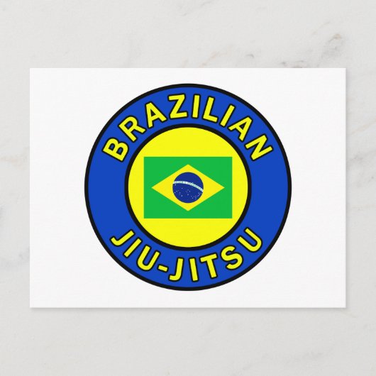 ブラジル柔術 ポストカード (正面)