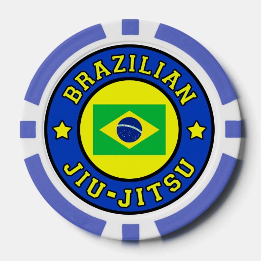 ブラジル柔術 ポーカーチップ (正面)
