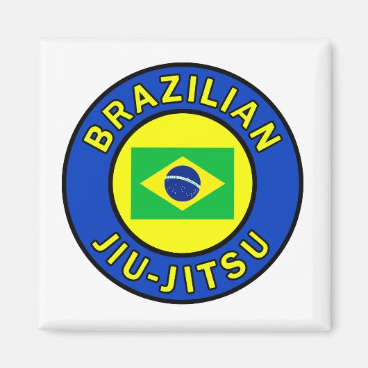 ブラジル柔術 マグネット (正面)