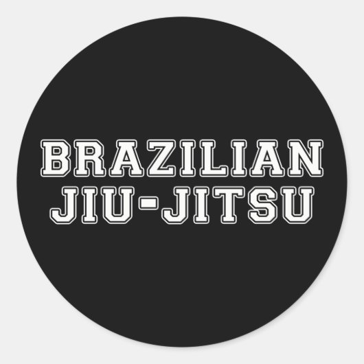 ブラジル柔術 ラウンドシール (正面)