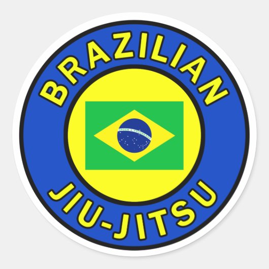 ブラジル柔術 ラウンドシール (正面)