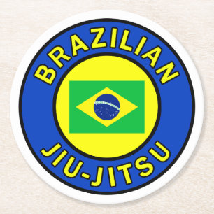ブラジル柔術 ラウンドペーパーコースター