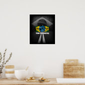 ブラジル柔術 – 旅のポスターを撮る ポスター (キッチン)