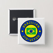 ブラジル柔術 缶バッジ (正面&裏面)