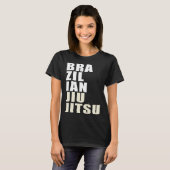 ブラジル柔術BJJと格闘1 Tシャツ (正面フル)
