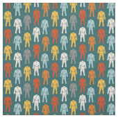 ブラジル柔術BJJギ制服パターン（の模様が）ある ファブリック (見本)