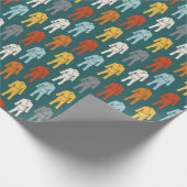 ブラジル柔術BJJギ制服パターン(の模様が)ある ラッピングペーパー (角)