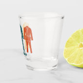 ブラジル柔術BJJギ制服パーソナライズされた ショットグラス (右)