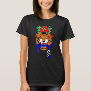 ブラジル柔術BJJタイガーブラックベルト1 Tシャツ