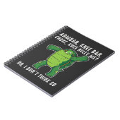 ブラジル柔術BJJ亀の守備位置 ノートブック (左側)