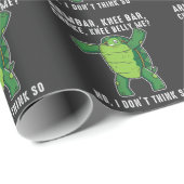 ブラジル柔術BJJ亀の守備位置 ラッピングペーパー (ロールコーナー)