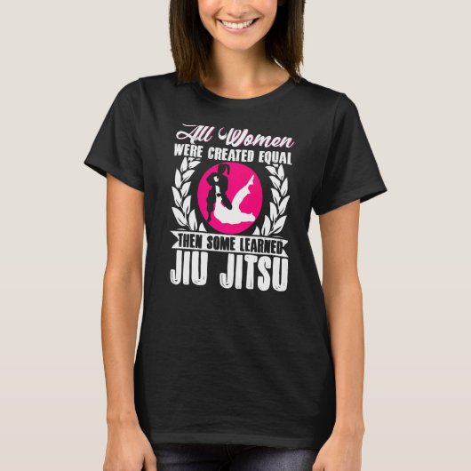 ブラジル柔術MmaBjj Hugger女の子の母すべて Tシャツ (正面)