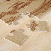 ブラジル水着を着た裸の男性 ジグソーパズル (側面)