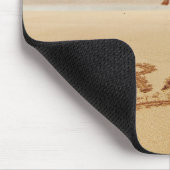 ブラジル水着を着た裸の男性 マウスパッド (コーナー)