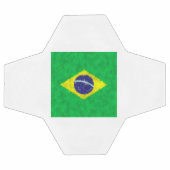 ブラジル油彩画スケッチ サッカーボール (フラット)