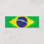 ブラジル油彩画スケッチ スキニー名刺 (裏面)