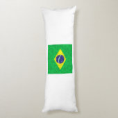ブラジル油彩画スケッチ ボディピロー (裏面 (縦))