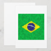 ブラジル油彩画スケッチ 招待状 (正面/裏面)