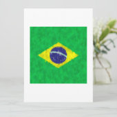 ブラジル油彩画スケッチ 招待状 (スタンド正面)