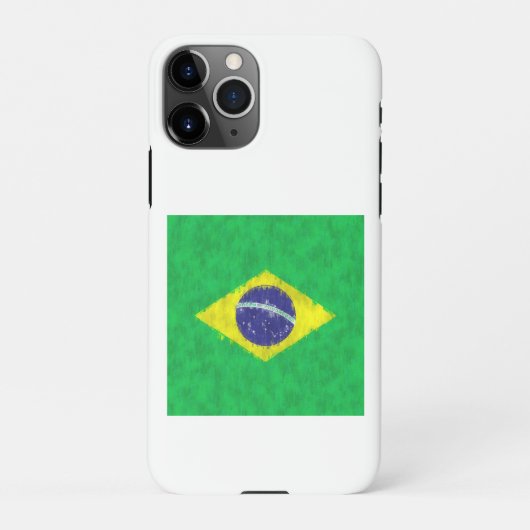 ブラジル油彩画スケッチ iPhoneケース (裏面)