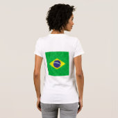 ブラジル油彩画スケッチ Tシャツ (裏面フル)