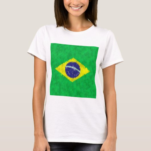 ブラジル油彩画スケッチ Tシャツ (正面)
