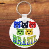 ブラジル産クマ キーホルダー (正面)
