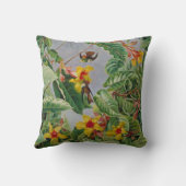 ブラジル登山低木とハミング鳥 クッション (裏面)